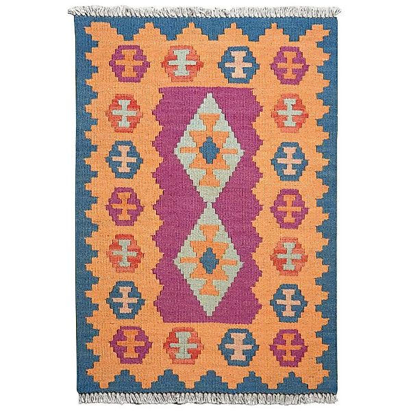 PersaTepp Teppich Kelim Gashgai multicolor B/L: ca. 63x91 cm günstig online kaufen