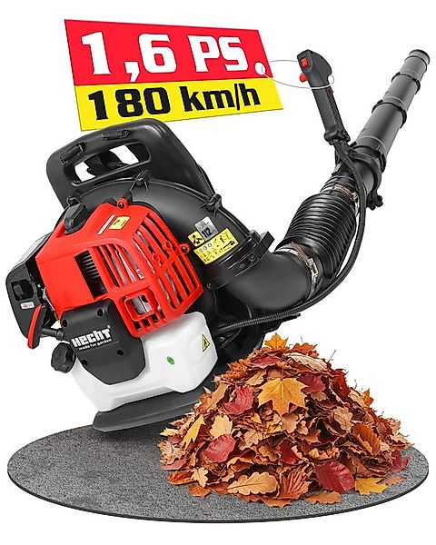 Hecht Benzin-Laubbläser mit Rückentragegurt bis 180 km/h, 1,7PS/1,25kW, 900 günstig online kaufen