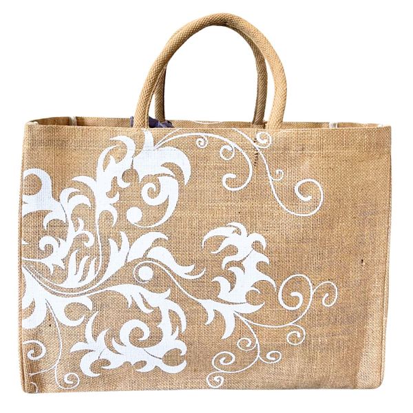 Domelo Einkaufsshopper Jute Einkaufskorb, Vegan Einkaufstasche, günstig online kaufen