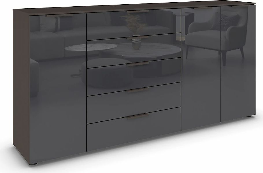 rauch Kombikommode "Kommode Türkommode Sideboard Kombikommode FLIPP mit Gla günstig online kaufen