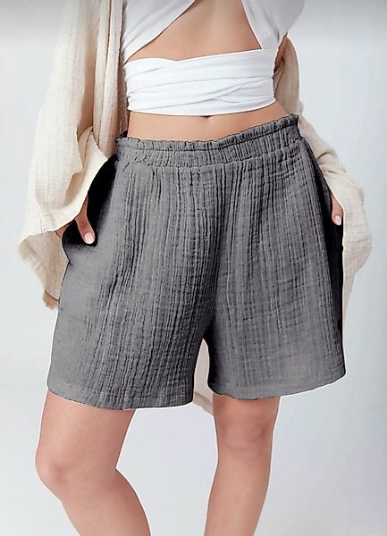 fashionshowcase Shorts Shorts Damen Palazzo-Shorts aus günstig online kaufen