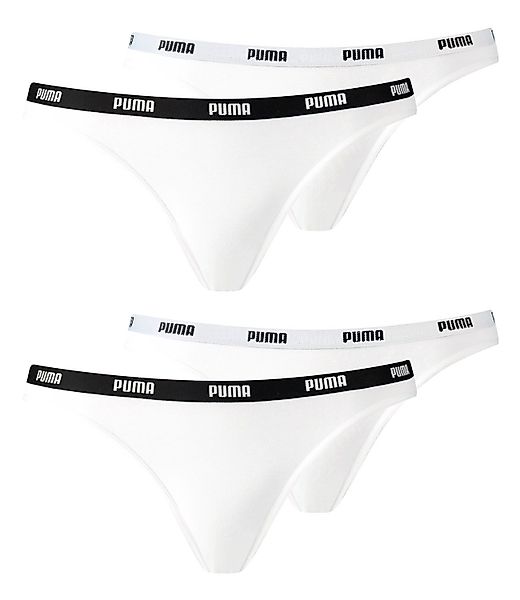 PUMA Bikinislip Bikini Slips (4-St., 4 günstig online kaufen