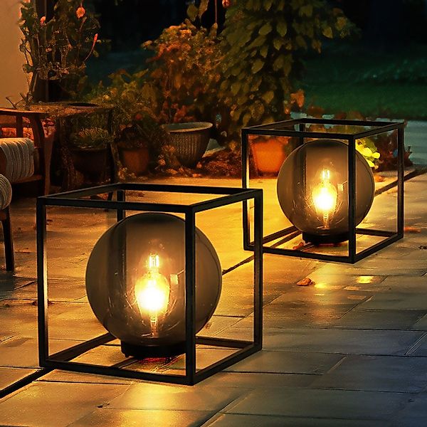 GLOBO LIGHTING LED Solarleuchte, LED-Leuchtmittel fest günstig online kaufen