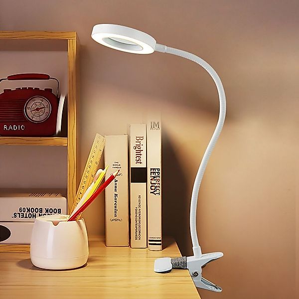 PRIISF Klemmleuchte LED Lupenleuchte Klemmbar Arbeitsplatzlampe günstig online kaufen