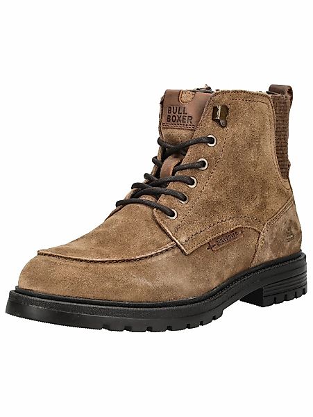 Bullboxer Schnürstiefelette "Bullboxer Stiefelette Veloursleder" günstig online kaufen