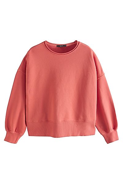 Next Sweater Sweatshirts mit fransigem Saum günstig online kaufen