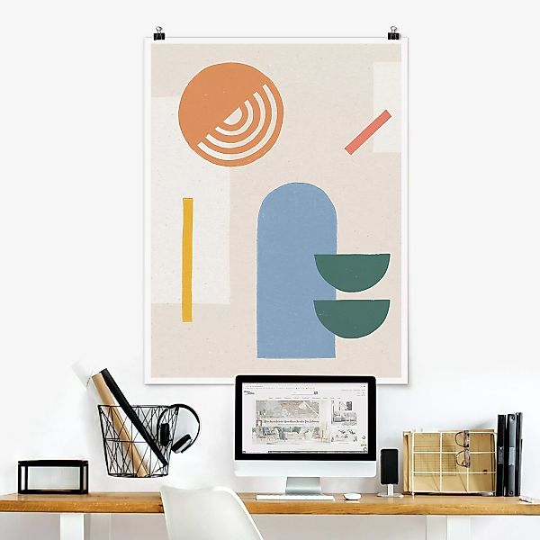 Poster Formen und Farben günstig online kaufen