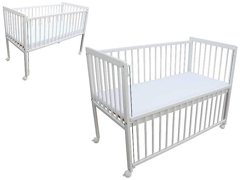 Micoland Kinderbett Beistellbett 2in1 120x60cm mit günstig online kaufen