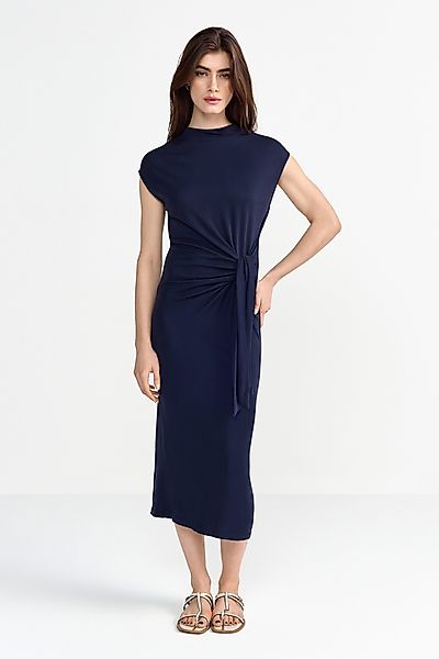 RICHROYAL Midikleid Mit Rundhalsausschnitt günstig online kaufen