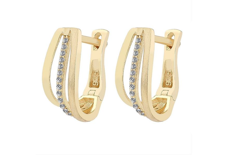 Adelia´s Paar Creolen Damen Creolen aus 925 Sterling Silber günstig online kaufen