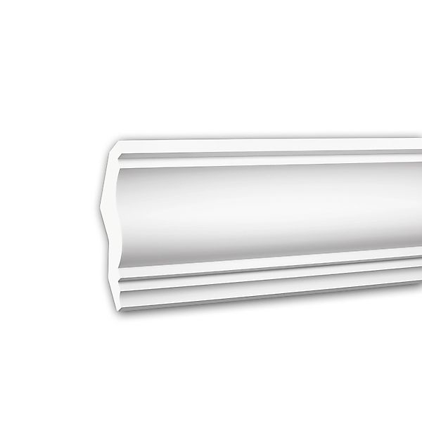 PROFHOME 150273 Eckleiste aus Polyurethan Deckenleiste Stuckleiste 2 m 200 günstig online kaufen