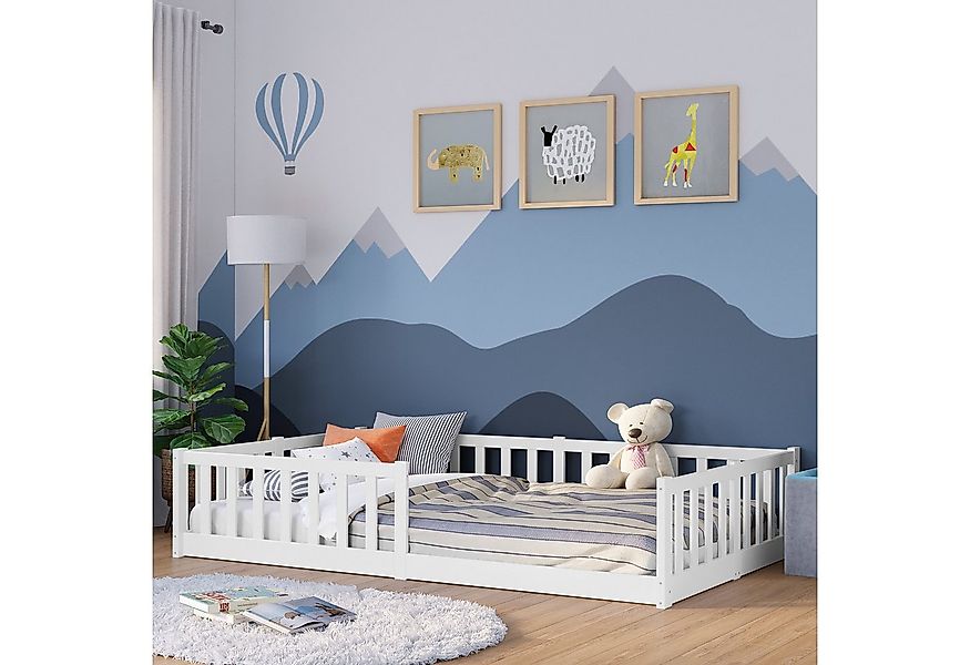 Bellabino Kinderbett Vere (weiß, auch verfügbar in 80x160, 90x200 und 120x2 günstig online kaufen
