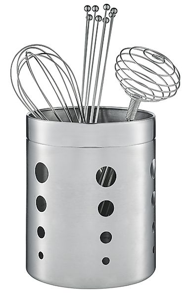 kamelshopping Besteckhalter Runder Besteckhalter aus Edelstahl, günstig online kaufen