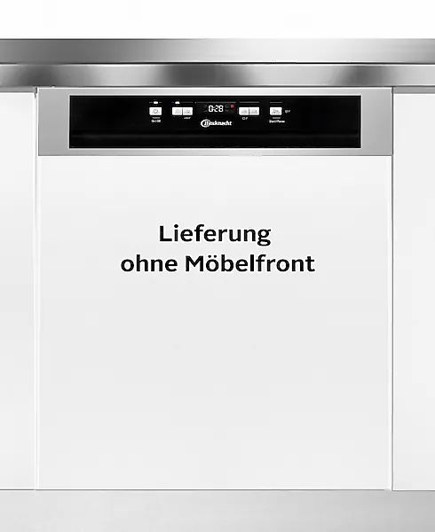 BAUKNECHT teilintegrierbarer Geschirrspüler »OBBC Ecosilent 8650«, 14 Maßge günstig online kaufen