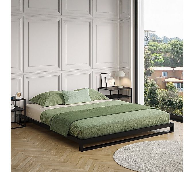 skølm Bettgestell Vidar inkl. Lattenrost, Metallbett 180x200, auch verfügba günstig online kaufen