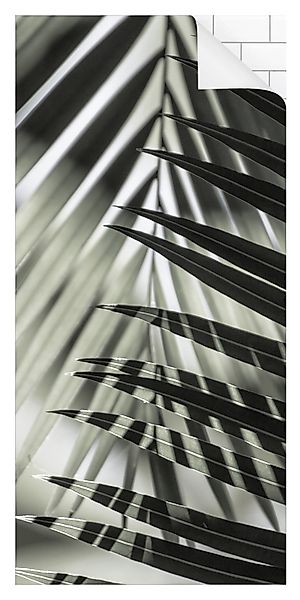 Bilderdepot24 Duschrückwand Fliesen Palme grün Duschrückwand günstig online kaufen