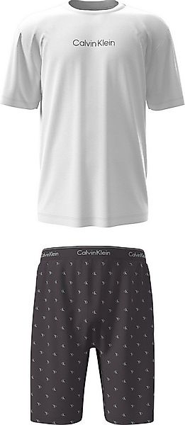 Calvin Klein Underwear Schlafanzug SS TEE AND SHORT SET Mit elastischem Bun günstig online kaufen