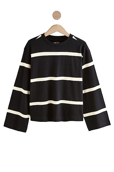 Next T-Shirt Relaxed Fit Langarmshirt mit günstig online kaufen