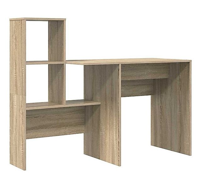 vidaXL Schreibtisch Schreibtisch Sonoma-Eiche 131,5 x 50 x 106,5 cm Holzwer günstig online kaufen
