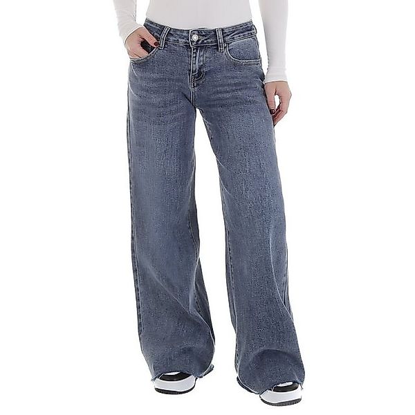 Ital-Design Weite Jeans Damen Freizeit (88836907) Destroyed-Look Stretch Hi günstig online kaufen