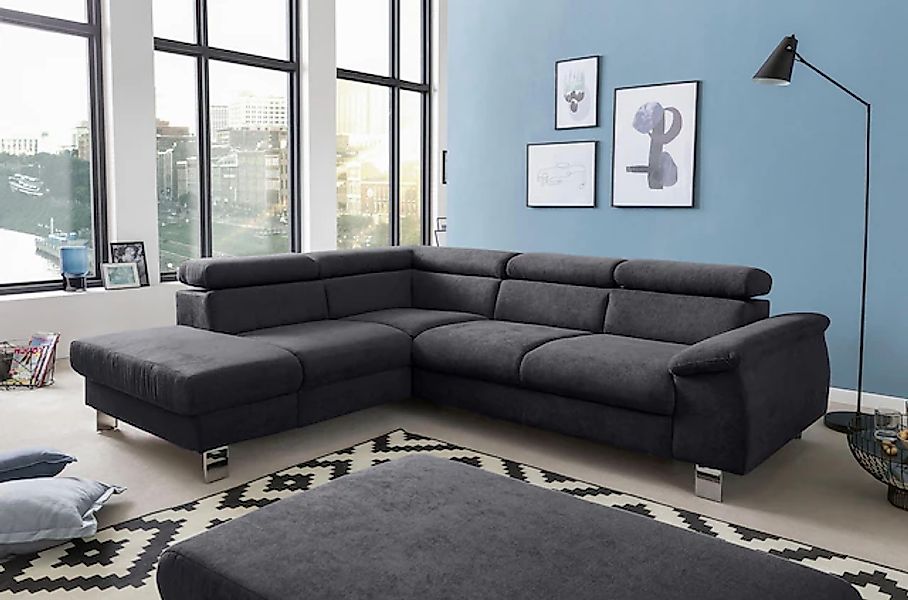 COTTA Polstergarnitur »Komaris L-Form, B: 249 bzw. 100 cm (Set: Ecksofa & H günstig online kaufen