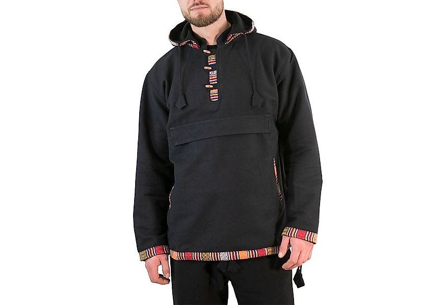 KUNST UND MAGIE Sweatponcho Baja Hoodie Kapuzenpullover mit Fleecefutter un günstig online kaufen