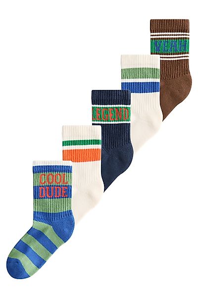Next Basicsocken Socken mit gepolstertem Fußbett, günstig online kaufen