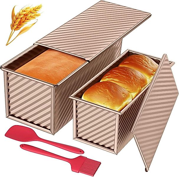 LuxusKollektion Kiste Toast Brot Backform Set günstig online kaufen