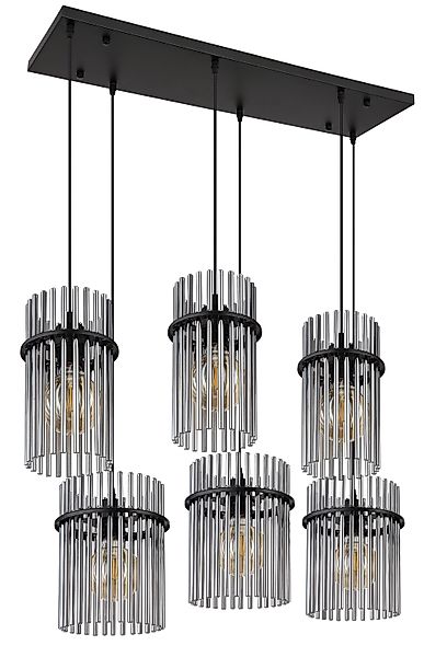 GLOBO LIGHTING LED-Hängeleuchte »GORLEY«, 6 flammig, Leuchtmittel E27   ohn günstig online kaufen