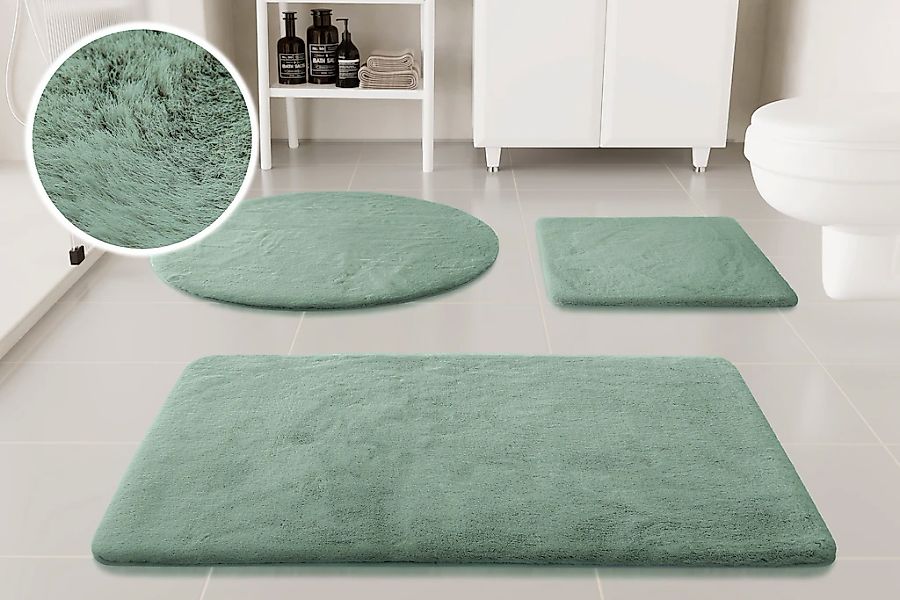 OTTO home Badematte "Lennja" Höhe 25 mm rutschhemmend beschichtet fußbodenh günstig online kaufen