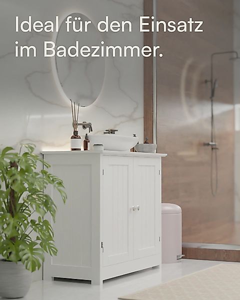 shelfmade Unterschrank Landhaus Waschbeckenunterschrank Marbella Baduntersc günstig online kaufen