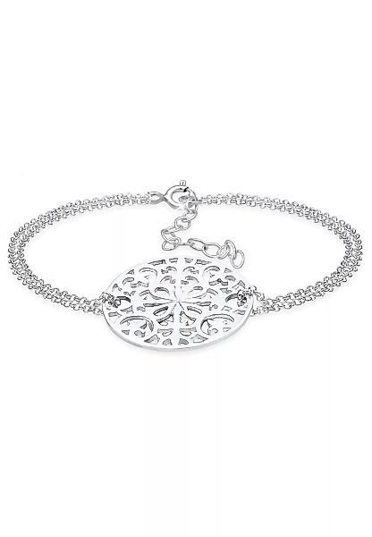 Elli Premium Armband "925 Sterling Silber Ornament" günstig online kaufen
