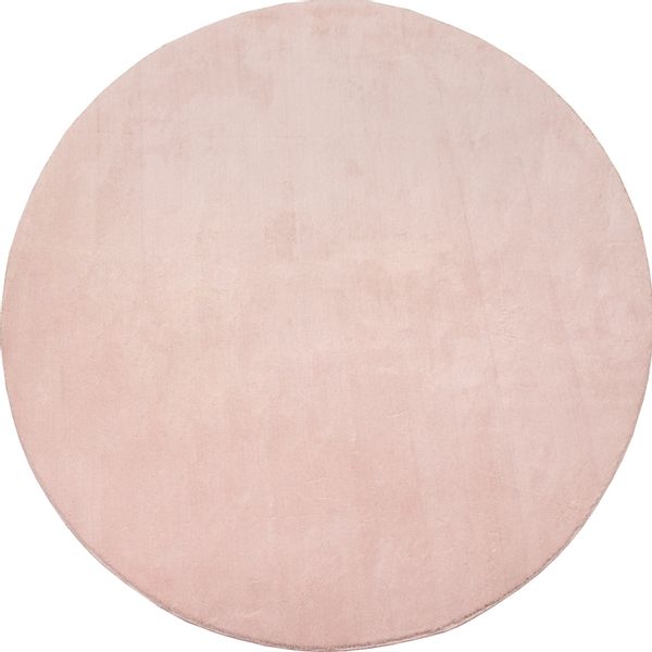 merinos Teppich "Loft 37" rund 16 mm Höhe Kunstfellteppich besonders weich günstig online kaufen