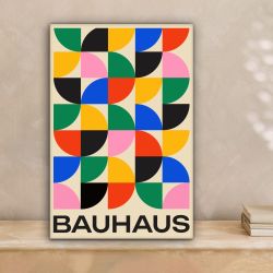 OneMillionCanvasses® Leinwandbild Bauhaus - Abstrakt - günstig online kaufen