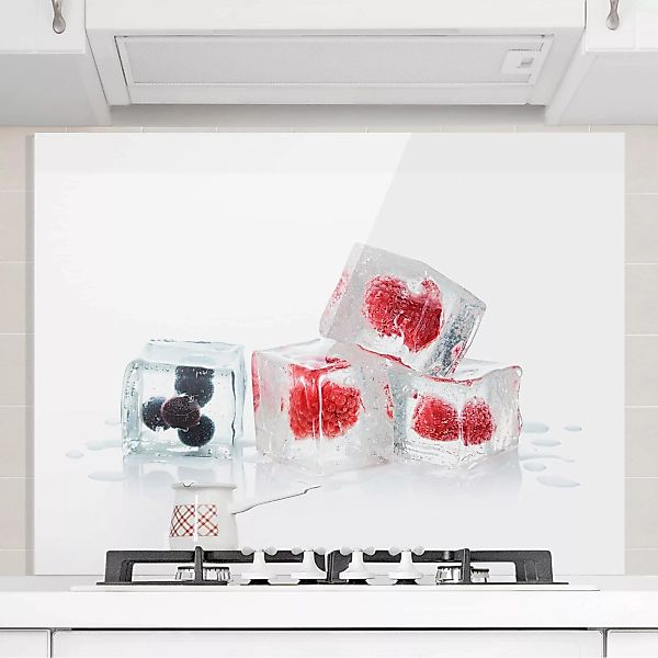 Spritzschutz Früchte im Eiswürfel günstig online kaufen