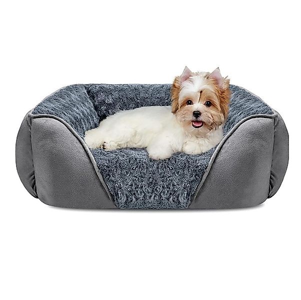 Ledander Tierbett S-XXL Hundebett für Hunde, waschbare flauschige Hundebett günstig online kaufen