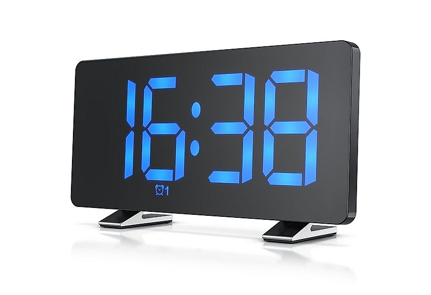 BEARWARE Radiowecker Digitaler Radio Wecker mit Autodimmer, Snooze, 15 FM R günstig online kaufen