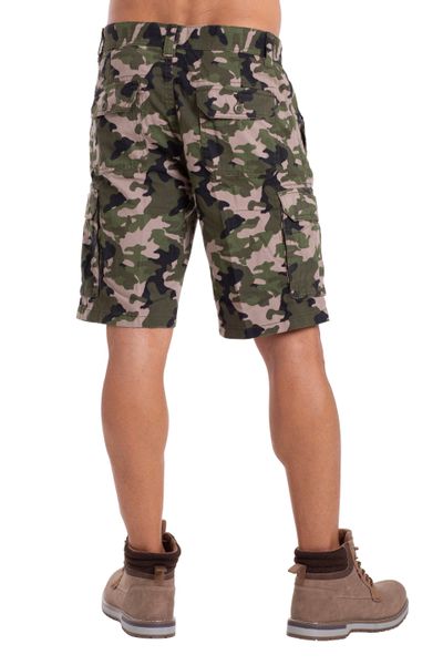 BlauerHafen Cargobermudas Herren Heer Camouflage Cargo günstig online kaufen