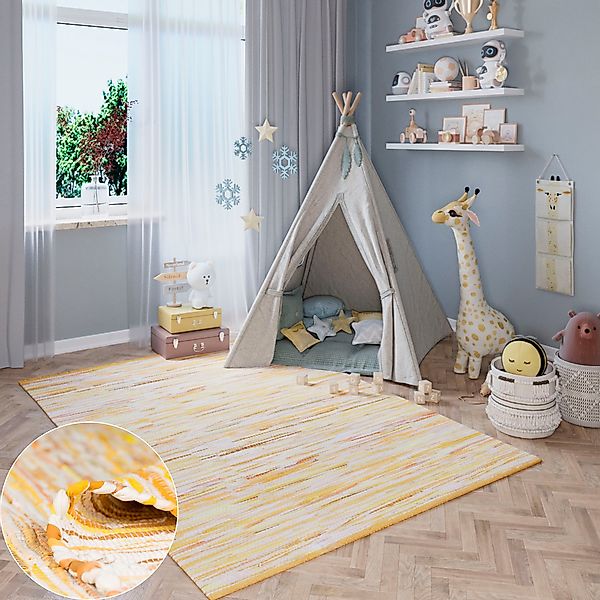 my home Teppich Bente, rechteckig, Höhe: günstig online kaufen