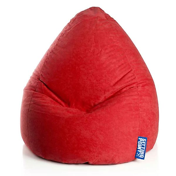 Kinder Sitzkissen in Rot Waschbar günstig online kaufen