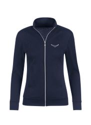 Trigema Sweatjacke TRIGEMA Jacke mit Kristallsteinen günstig online kaufen