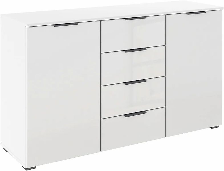 OTTO home "Sideboard Kombikommode Schubladenkommode AGORDO mit Glasfront" i günstig online kaufen