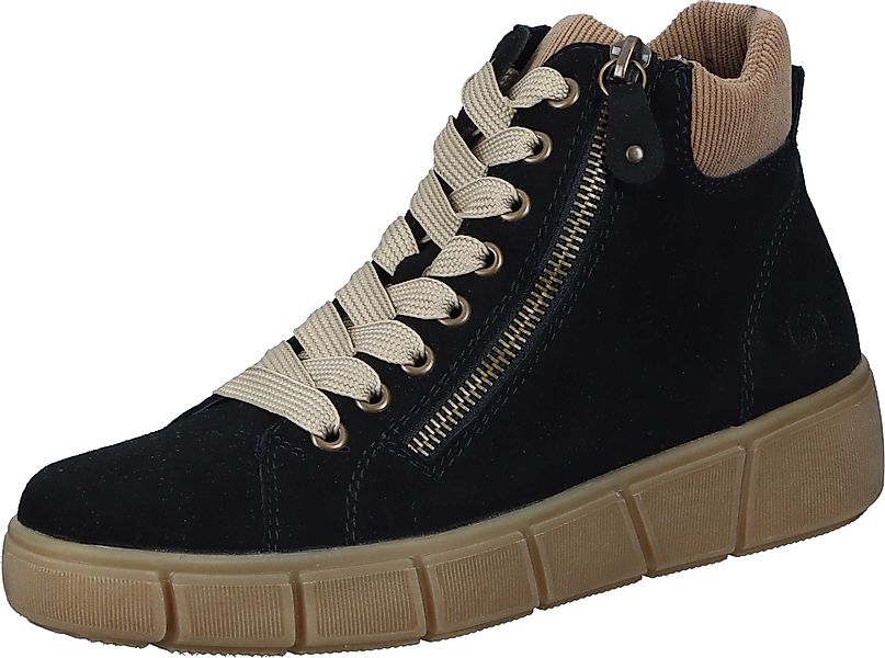 Remonte Stiefeletten Stiefel aus Veloursleder günstig online kaufen