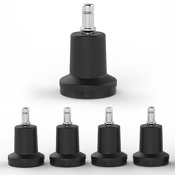 Versee Stuhlrolle Bürostuhlgleiter Bodengleiter Gleiter schwarz günstig online kaufen