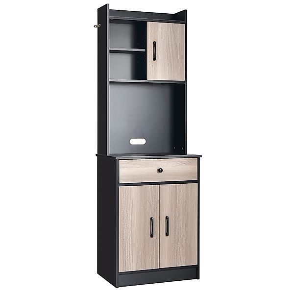 COSTWAY Küchenbuffet Hochschrank mit Schublade & günstig online kaufen