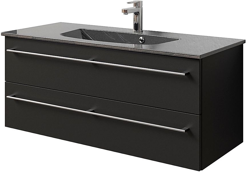 Saphir Waschtisch »Serie 6025 Mineralmarmor-Waschtisch mit Unterschrank, 11 günstig online kaufen