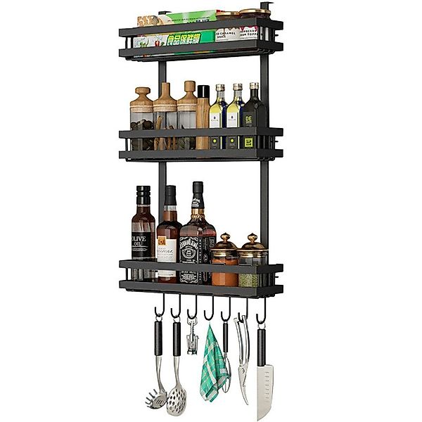 Rhein Beleuchtung Gewürzregal Edelstahl Gewürzregal, 39cm günstig online kaufen