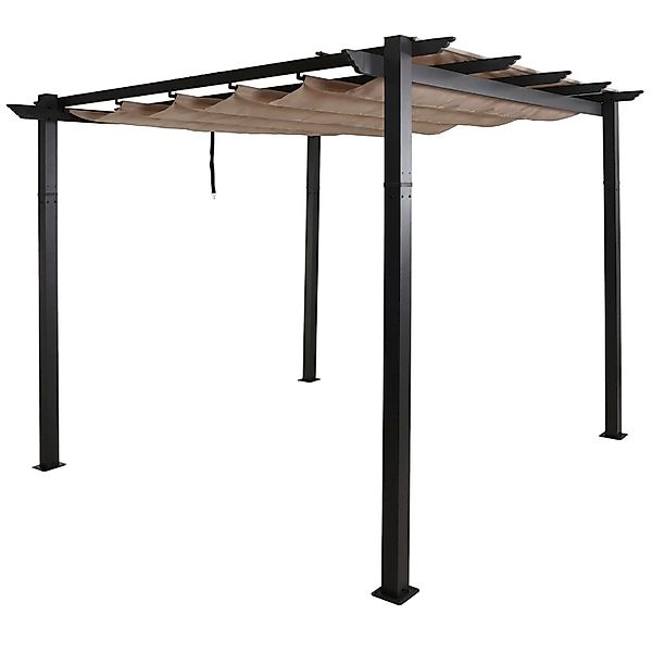 MCW Pergola N93 Creme-Beige 3x3m günstig online kaufen
