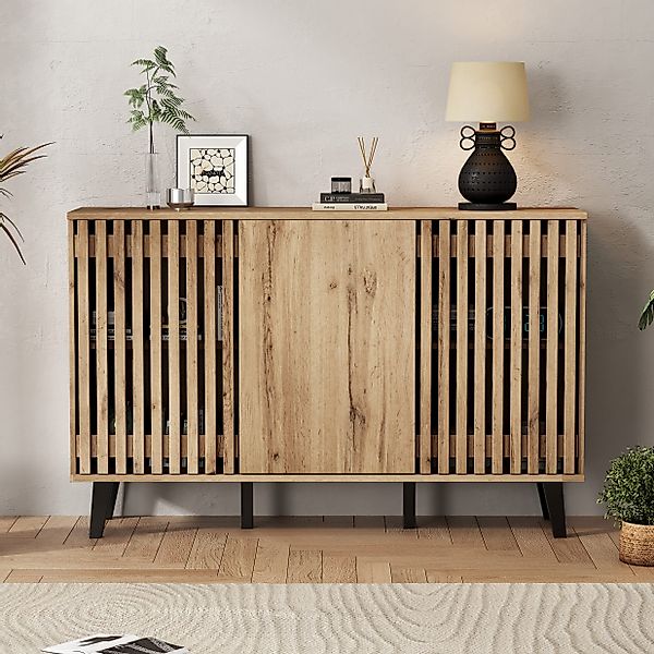 KLAM HOME Sideboard 150*40*95cm Seitenschrank, Wohnzimmer-Beistelltisch, günstig online kaufen