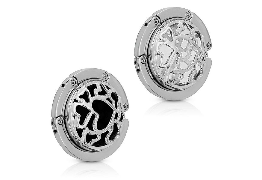 kwmobile Taschen-Halterung 2x Tisch Handtaschenhalter Haken, (2-tlg., Faltb günstig online kaufen